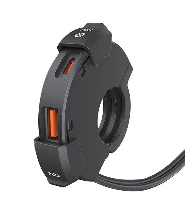 Universal Motorcycle Handlebar Phone Fast Charger - Image 4